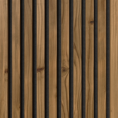 Fasadepanel - Thermo Wood Fyr Design Panel 240 cm
