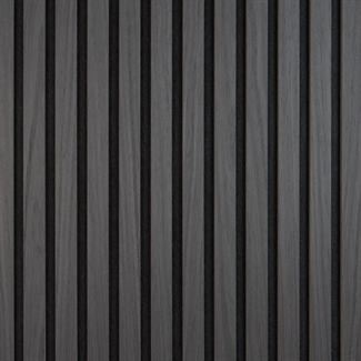Spilevegg - Svart eik 60 x 240 cm