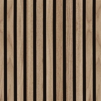 Spilevegg - Gråoljet eikefinér 60 x 240 cm