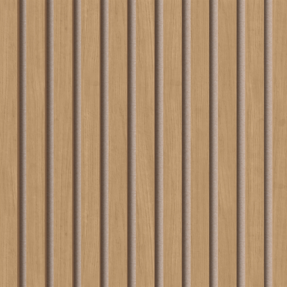 Spilevegg - Naturoljet eikefinér 60 x 240 cm beige filt