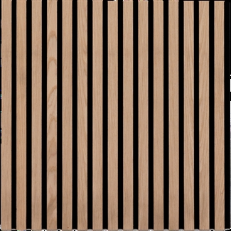 Spilevegg - Eike-look 60 x 240 cm