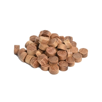 Ø15 Cumaru treplugger 200 stk.