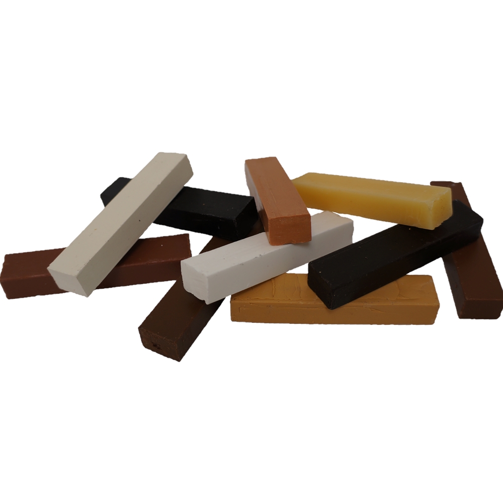 Mohawk Hard Voks Enkeltfarge-pakning med 10 stk.